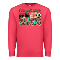 Cardinal i'm just here for the snacks soccer Premium Sweatshirt - Zillion Design Studio