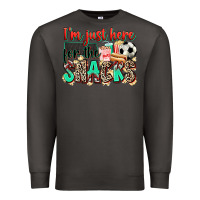 Smoke i'm just here for the snacks soccer Premium Sweatshirt - Zillion Design Studio