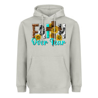 Moon Dust faith over fear Heavyweight Hoodie - texasbilliewilder
