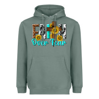 Sage faith over fear Heavyweight Hoodie - texasbilliewilder