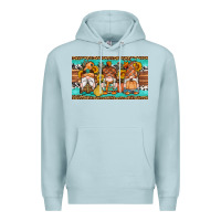 Blue Mist western fall gnomes sippy cup Premium Hoodie - Artiststas