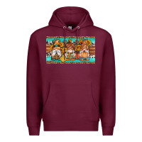 Western Fall Gnomes Sippy Cup Premium Hoodie | Teevron