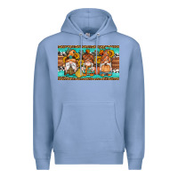 Colony Blue western fall gnomes sippy cup Premium Hoodie - Artiststas