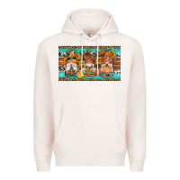 Pale Pink western fall gnomes sippy cup Premium Hoodie - Artiststas