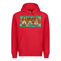 Red western fall gnomes sippy cup Premium Hoodie - Artiststas