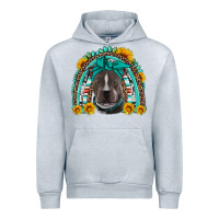 Heather Grey western pitbull rainbow Urban Hoodie - Artiststas