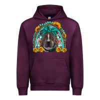 Mauve Wine western pitbull rainbow Urban Hoodie - Artiststas