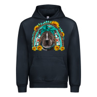 Navy western pitbull rainbow Urban Hoodie - Artiststas
