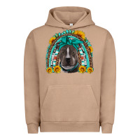 Pigment Burro western pitbull rainbow Urban Hoodie - Artiststas