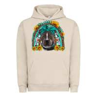 Pigment French Oak western pitbull rainbow Urban Hoodie - Artiststas
