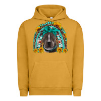 Pigment Peanut Butter western pitbull rainbow Urban Hoodie - Artiststas
