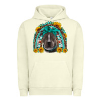 Pigment Pistachio western pitbull rainbow Urban Hoodie - Artiststas