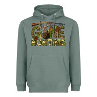 Sage gone hunting western Heavyweight Hoodie - texasbilliewilder