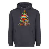 Smoke book christmas tree merry christmas Heavyweight Hoodie - Zillion Design Studio