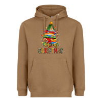 Toasted Coconut book christmas tree merry christmas Heavyweight Hoodie - Zillion Design Studio