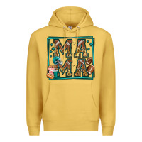 Antique Gold american football mama Premium Hoodie - Jasminsmagicworld
