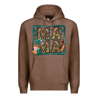 Chestnut american football mama Premium Hoodie - Jasminsmagicworld
