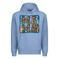 Colony Blue american football mama Premium Hoodie - Jasminsmagicworld