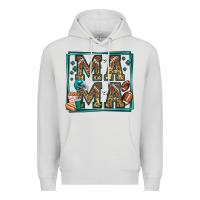 Dove Grey american football mama Premium Hoodie - Jasminsmagicworld