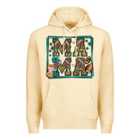 Pina Colada american football mama Premium Hoodie - Jasminsmagicworld