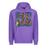 Purple american football mama Premium Hoodie - Jasminsmagicworld