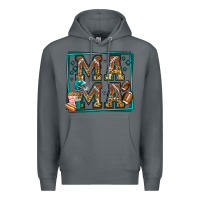 Rock american football mama Premium Hoodie - Jasminsmagicworld