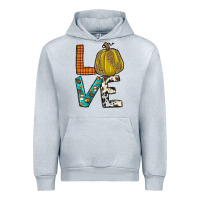 Heather Grey fall love Urban Hoodie - JahusDesignShop