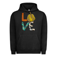 Pigment Black fall love Urban Hoodie - JahusDesignShop