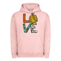 Pigment Salmon fall love Urban Hoodie - JahusDesignShop
