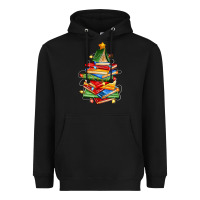 Black book christmas tree Heavyweight Hoodie - Zillion Design Studio