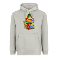 Moon Dust book christmas tree Heavyweight Hoodie - Zillion Design Studio