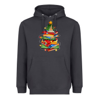 Smoke book christmas tree Heavyweight Hoodie - Zillion Design Studio