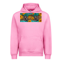 Fuchsia Pink western pitbull Urban Hoodie - Artiststas