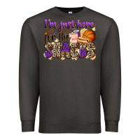 Smoke i'm just here for the snacks basketball Premium Sweatshirt - Zillion Design Studio