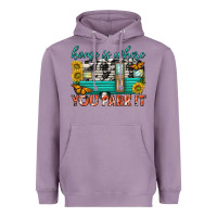 Lavender home is where  you park it Heavyweight Hoodie - texasbilliewilder