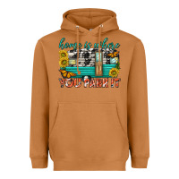 Meerkat home is where  you park it Heavyweight Hoodie - texasbilliewilder
