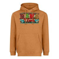 Meerkat Western Christmas Mama Claus Heavyweight Hoodie - RanaPortraitStore