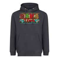 Smoke Western Christmas Mama Claus Heavyweight Hoodie - RanaPortraitStore