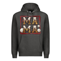Charcoal Heather volleyball mama Premium Hoodie - Jasminsmagicworld