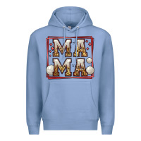 Colony Blue volleyball mama Premium Hoodie - Jasminsmagicworld
