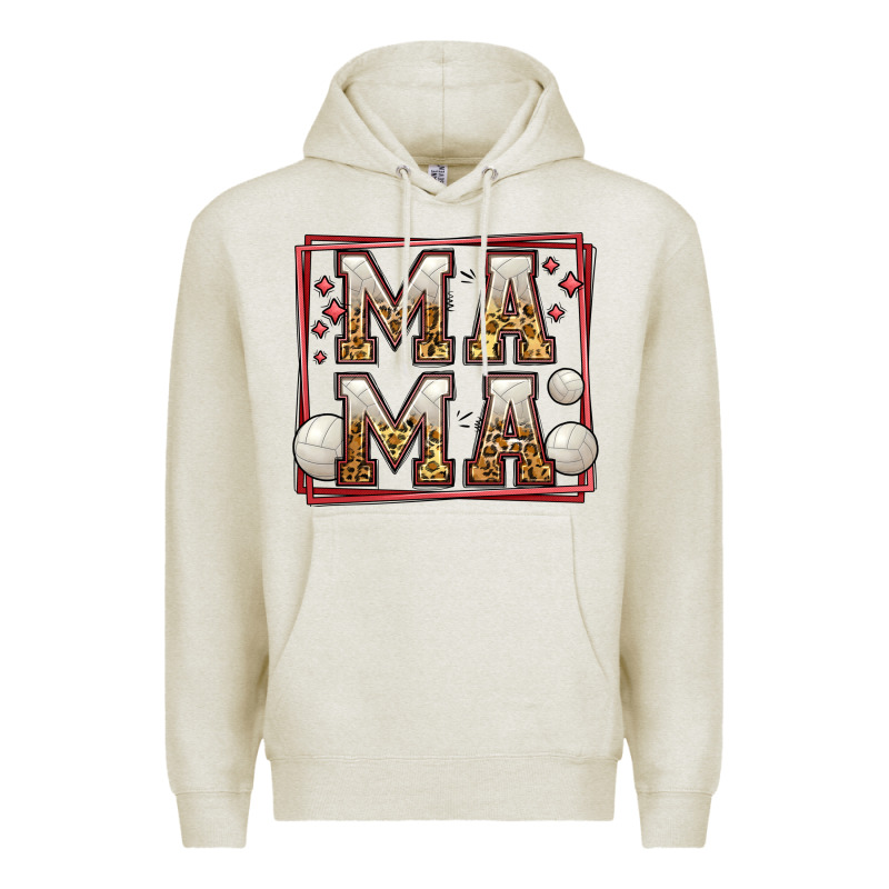 Volleyball Mama Premium Hoodie by Jasminsmagicworld | Teevron