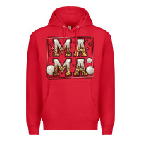 Red volleyball mama Premium Hoodie - Jasminsmagicworld