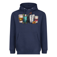 Navy labrador retriever dog coffee cups Heavyweight Hoodie - texasbilliewilder
