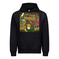 Black hispanic heritage seamless pattern Urban Hoodie - BundleAndBundleShop