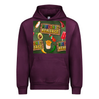 Mauve Wine hispanic heritage seamless pattern Urban Hoodie - BundleAndBundleShop
