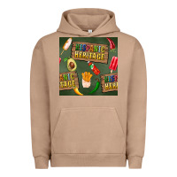 Pigment Burro hispanic heritage seamless pattern Urban Hoodie - BundleAndBundleShop