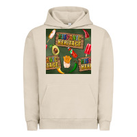 Pigment French Oak hispanic heritage seamless pattern Urban Hoodie - BundleAndBundleShop