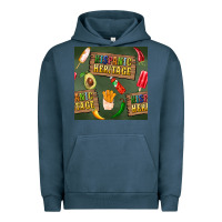 Pigment Midnight Navy hispanic heritage seamless pattern Urban Hoodie - BundleAndBundleShop