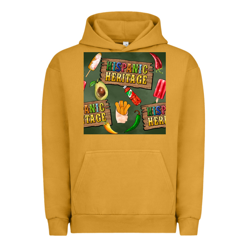 Hispanic Heritage Seamless Pattern Urban Hoodie by BundleAndBundleShop | Teevron