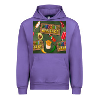 Tulip hispanic heritage seamless pattern Urban Hoodie - BundleAndBundleShop